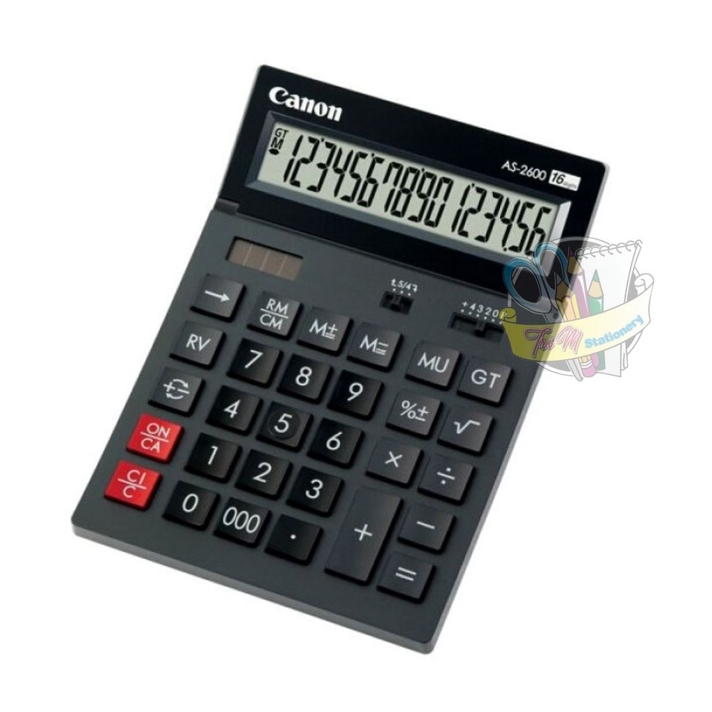 

CANON Kalkulator AS-2600 HB