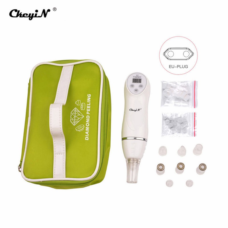 

CkeyiN 6 Tips Dermabrasion Peeling Machine Facial Skin Care Massager Beauty Device MR039W