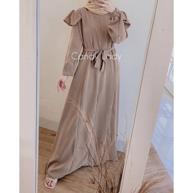 (RPA) GAMIS ELWINA REMPEL DAILY BUSUI WANITA DRESS MOSCREPE PREMIUM