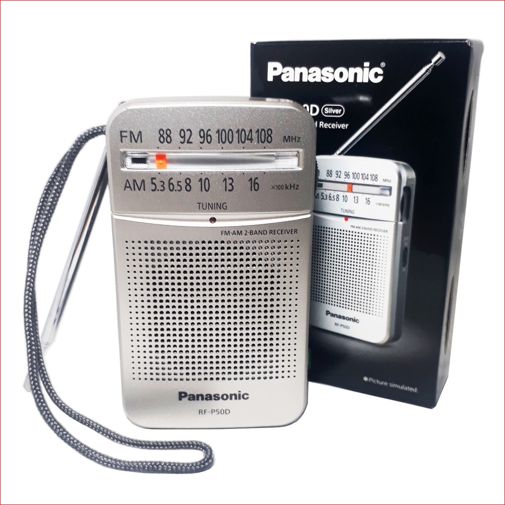 RADIO PANASONIC RF-P50D AM-FM RADIO KECIL SAKU