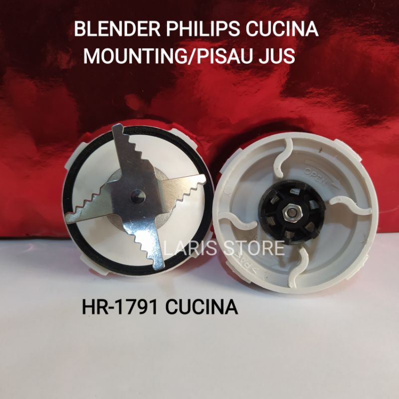 Pisau/Mounting Jus Blender Philips Cucina HR-1791