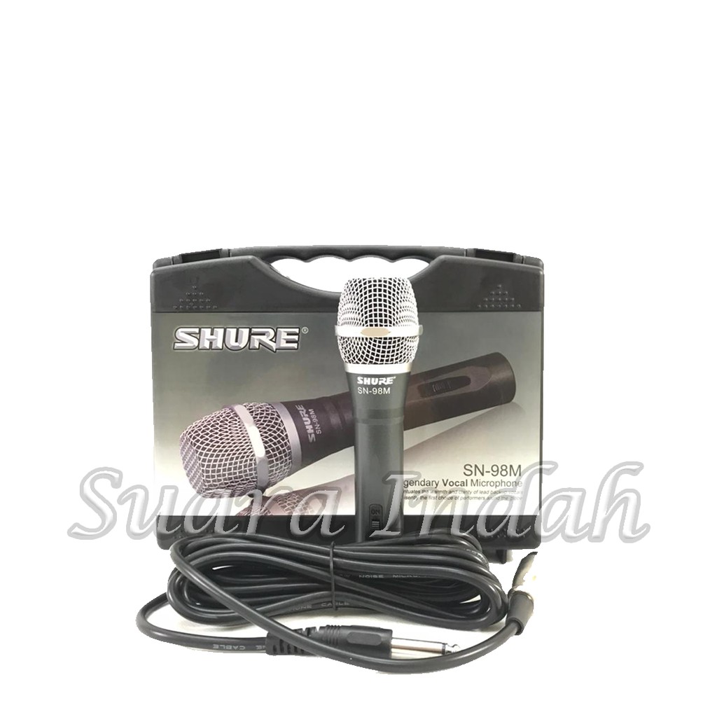 Mic kabel SHURE SN 98M koper
