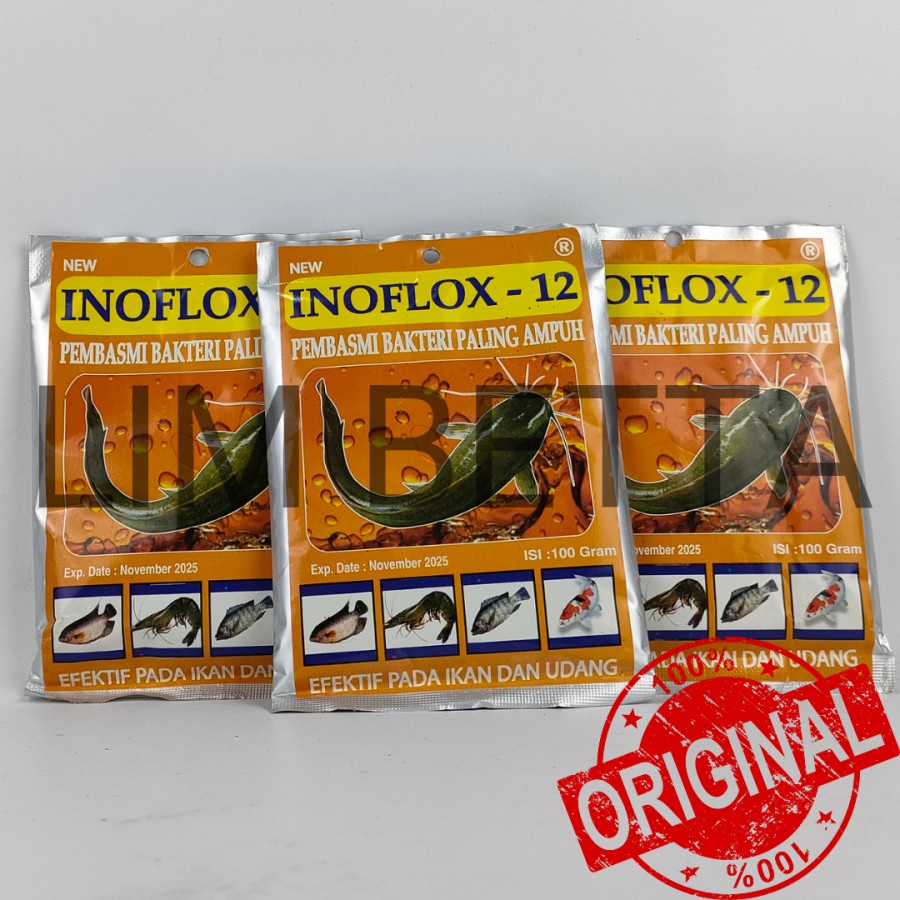 INOFLOX 12 / ANTIBIOTIK IKAN ENROFLOXACIN