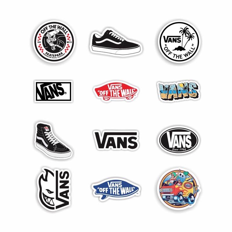 Jual Stiker Vans / Sticker Vans Shopee Indonesia