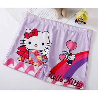 GO!CP852 Celana pendek Boxer Anak Perempuan motif kartun HELLO KITY cantik lucu