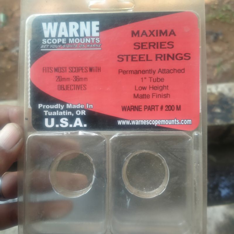 Mounting telescope WARNE