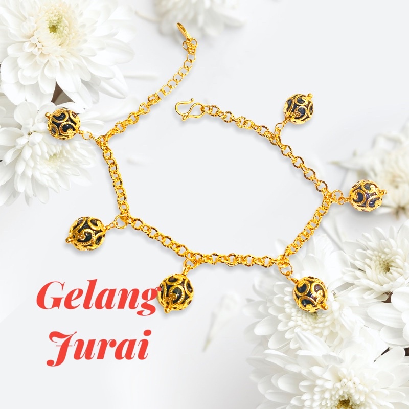 gelang tangan wanita //perhiasan //gelang//lapis emas//gelang