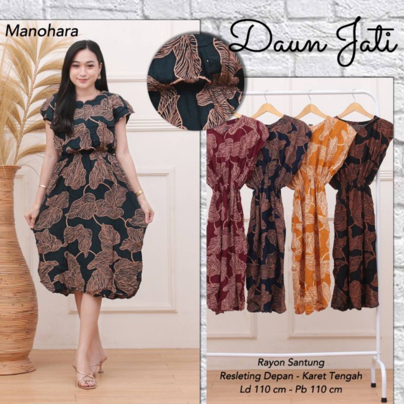 Baju Wanita Busui Motif Batik