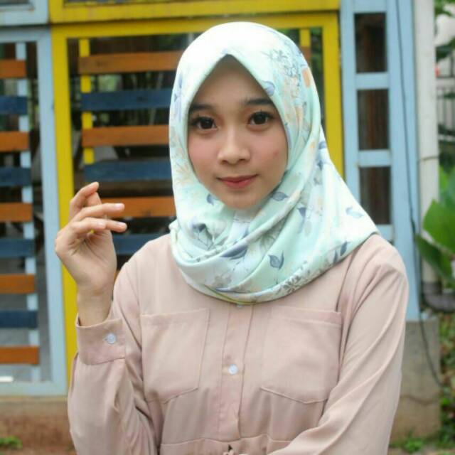 Hijab Almira Melon,Hijab Instan,Jilbab Instan,mirip zoya,Hijab segitiga