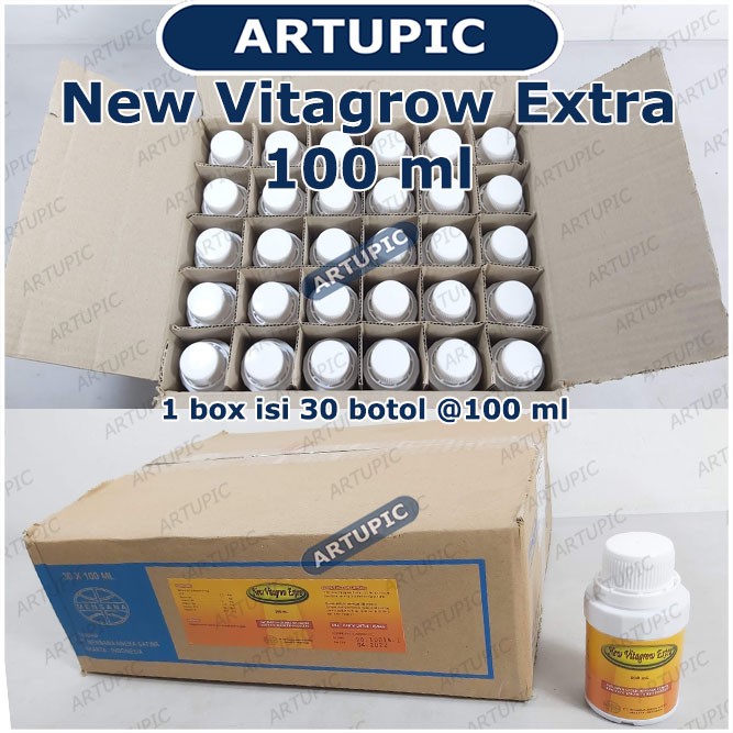 NEW VITAGROW EXTRA 100 ml ATP Vitamin Mineral Pertumbuhan Ayam Unggas