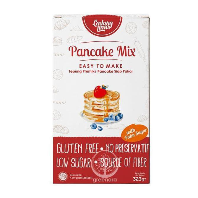 

Sale!! Ladang Lima Pancake Mix Gluten Free / Tepung Pancake 311 G Terbaru