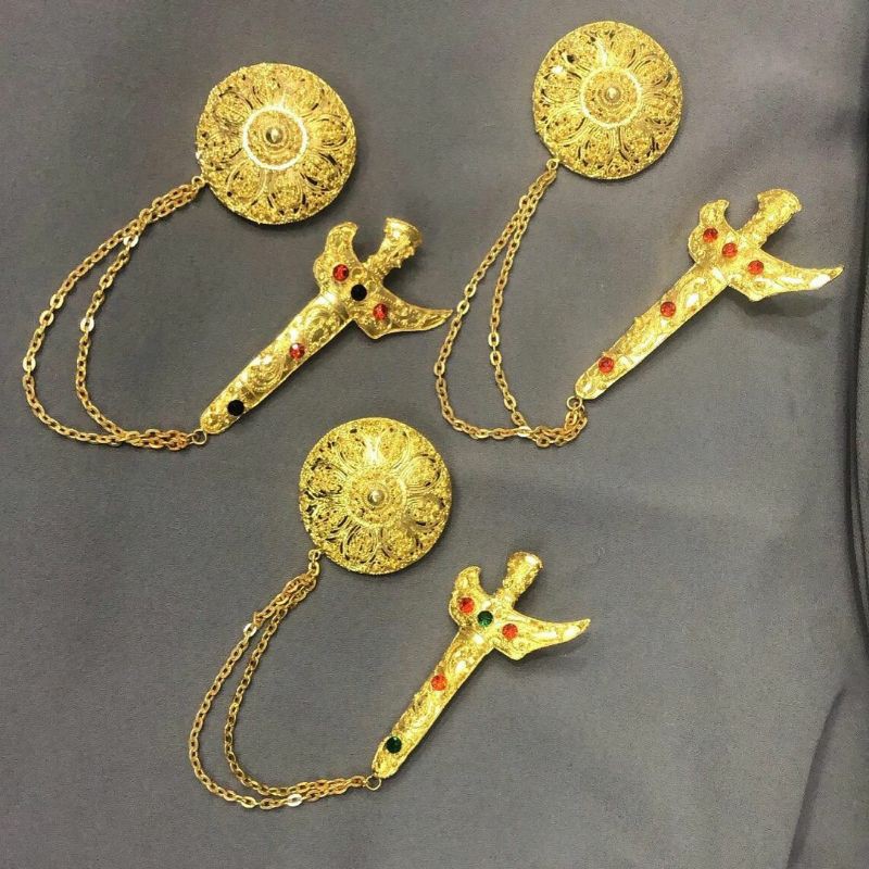 Bross keris alpaka bali