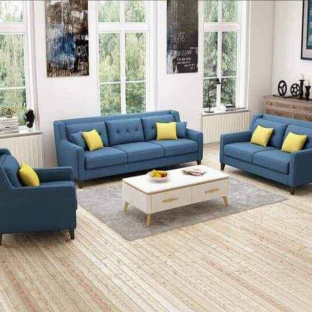 TERMURAH SEAT SOFA 3,2,1+MEJA