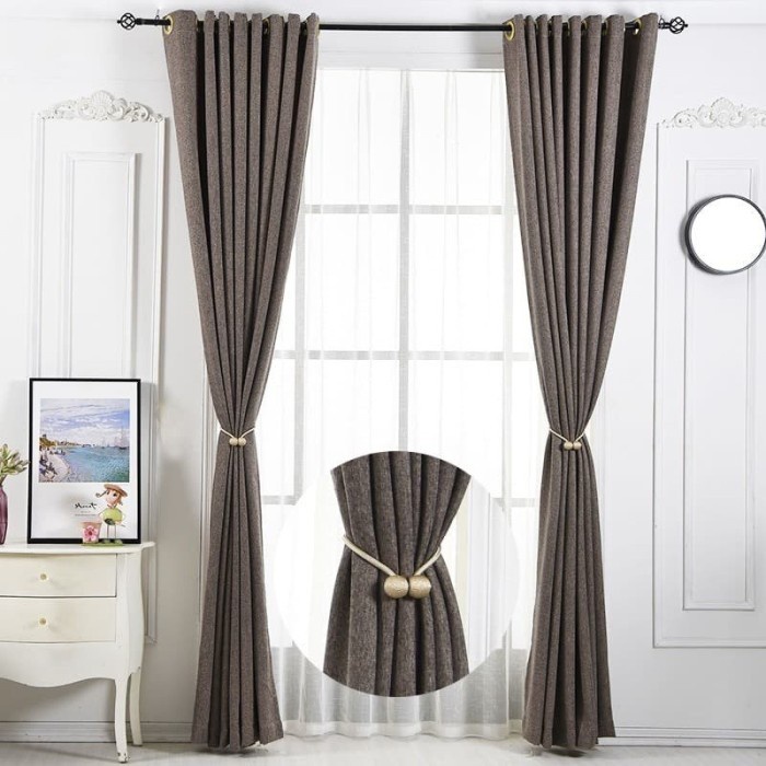 

klip penjepit Tali Pengikat Tirai Gorden Magnetic Curtain Clip corny