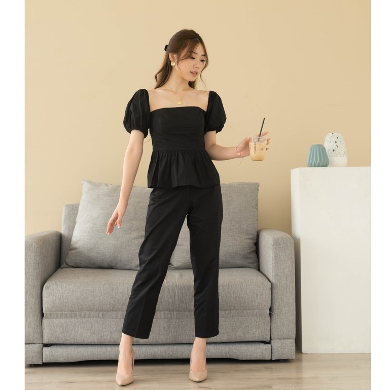 [ Marveile ] Faye Peplum Set-1