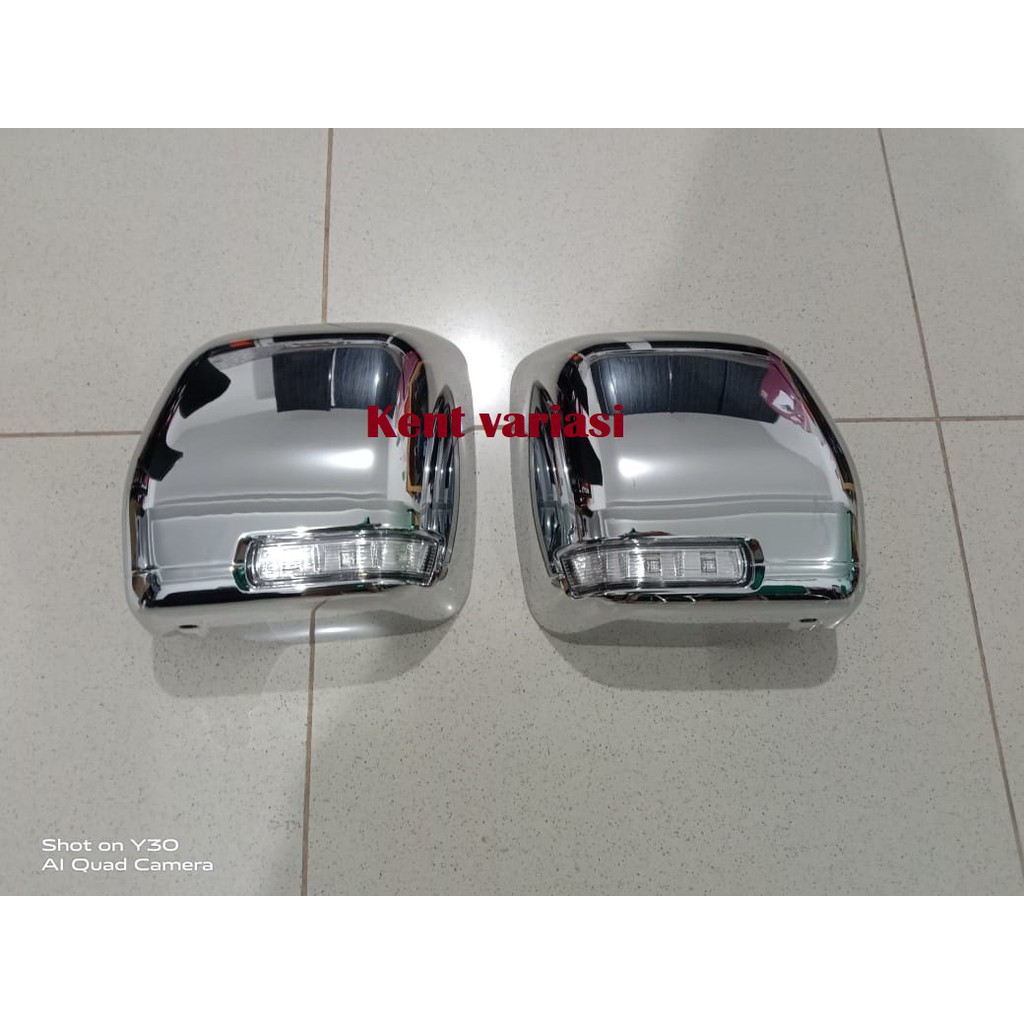 Cover Spion Lampu Mobil Gran Grand Max Chrome