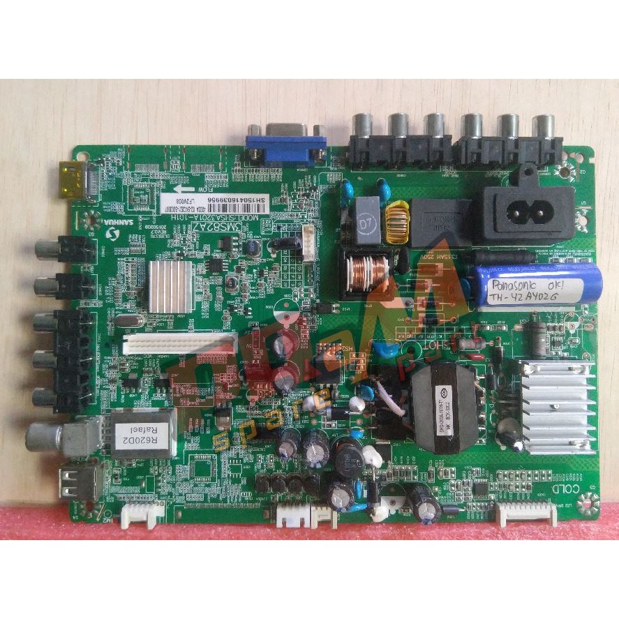mainboard tv PANASONIC 40C303 G - elektronik tv TH 40C303G - mainboard tv led 40C303G - ORIGINAL