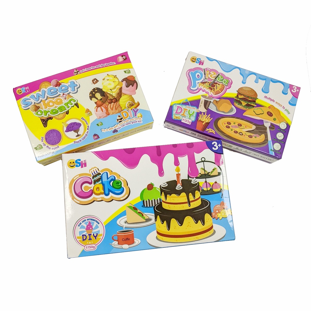 Mainan Anak Cetakan Pasir / Mainan Pasir Kinetik / Mainan Anak Pasir-pasiran
