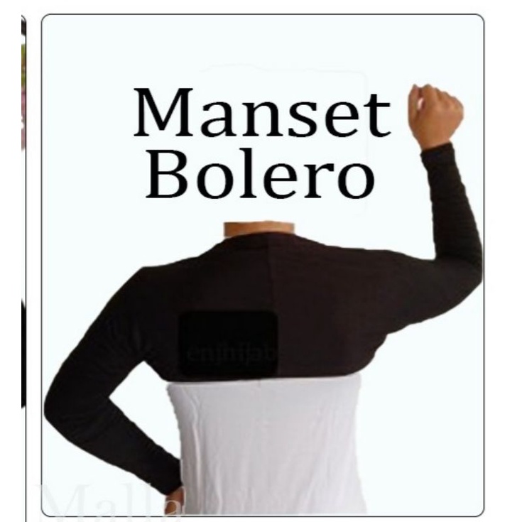 Manset tangan sambung manset balero bahan spandek Rayon super