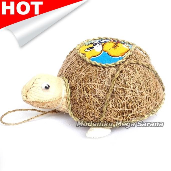 Ready Oke] Pajangan Akar Wangi Kura Kura Bulus L 17X14X7 Cm