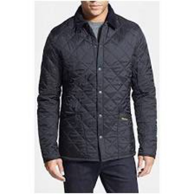 barbour mens penton quilted jacket