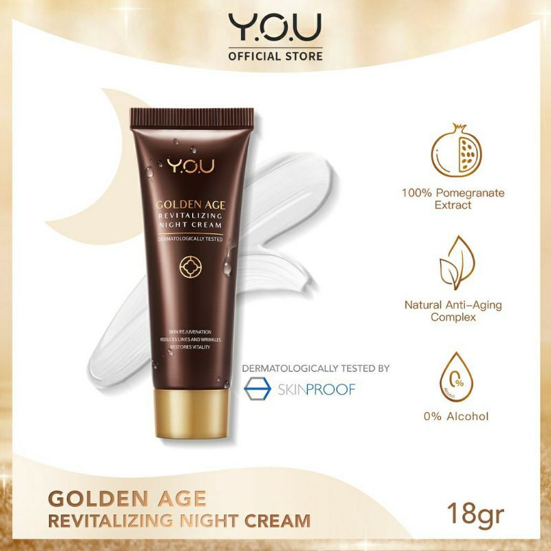 YOU Golden Age Series | Y.O.U Skin Care Essence Facial Wash Eye Day Night