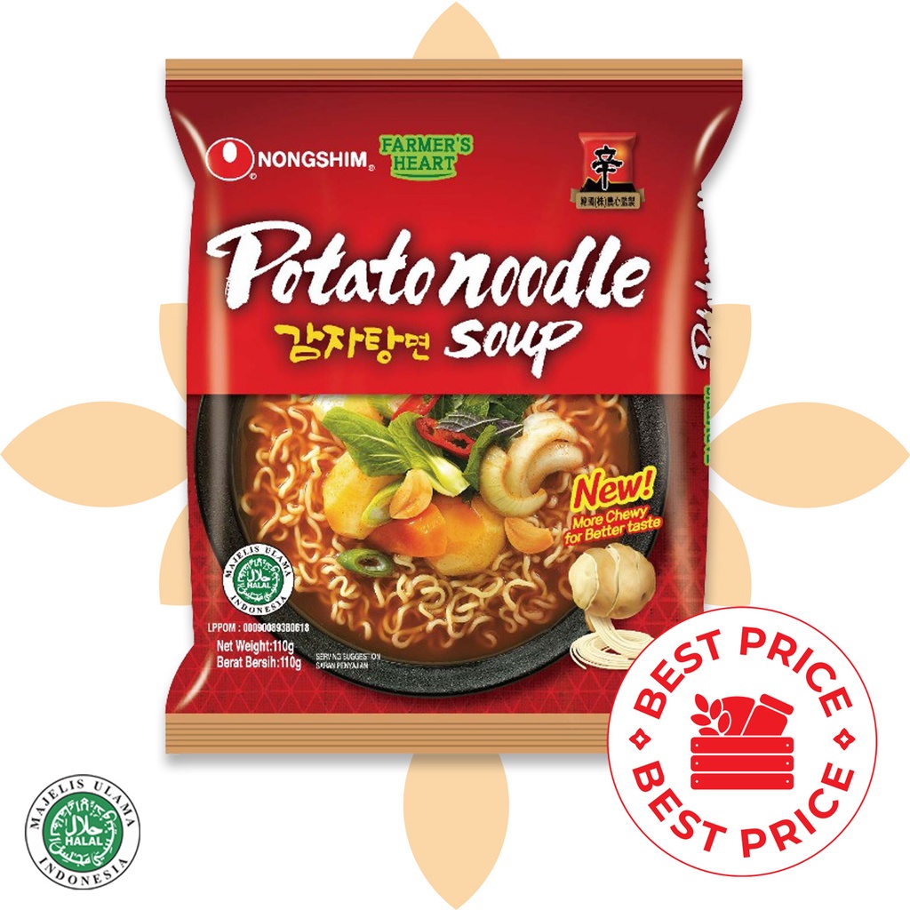 NONGSHIM - POTATO NOODLE SOUP RAMYUN - 110 GR