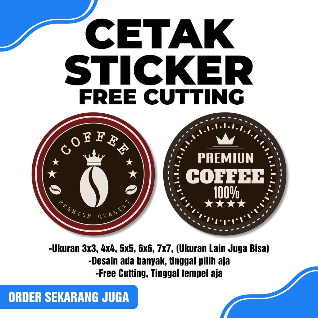 

Cetak Stiker Logo Onlineshop - Stiker OLSHOP