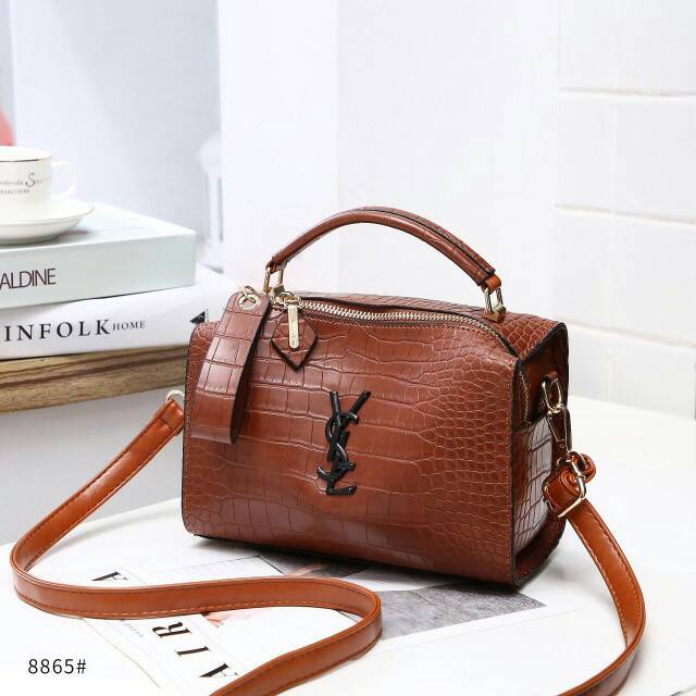 BEST SELLER TAS WANITA TAS YSL #8865 TAS BATAM TAS IMPORT TAS GROSIR TAS BRANDED SLINGBAG ORIGINAL
