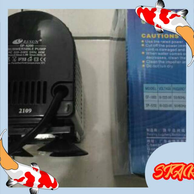 Aquarium internal filter RESUN SP 5200