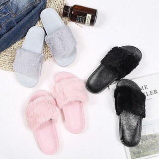  Sandal  bulu  korea Shopee Indonesia