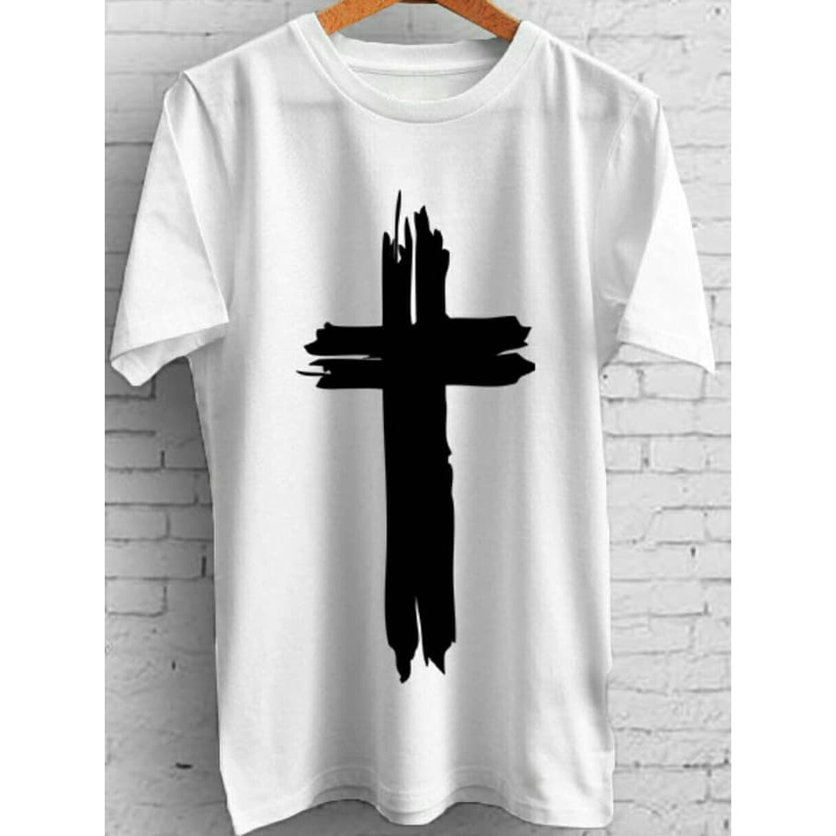 Kaos Salib/Kaos Rohani Kristen/Baju Kristen