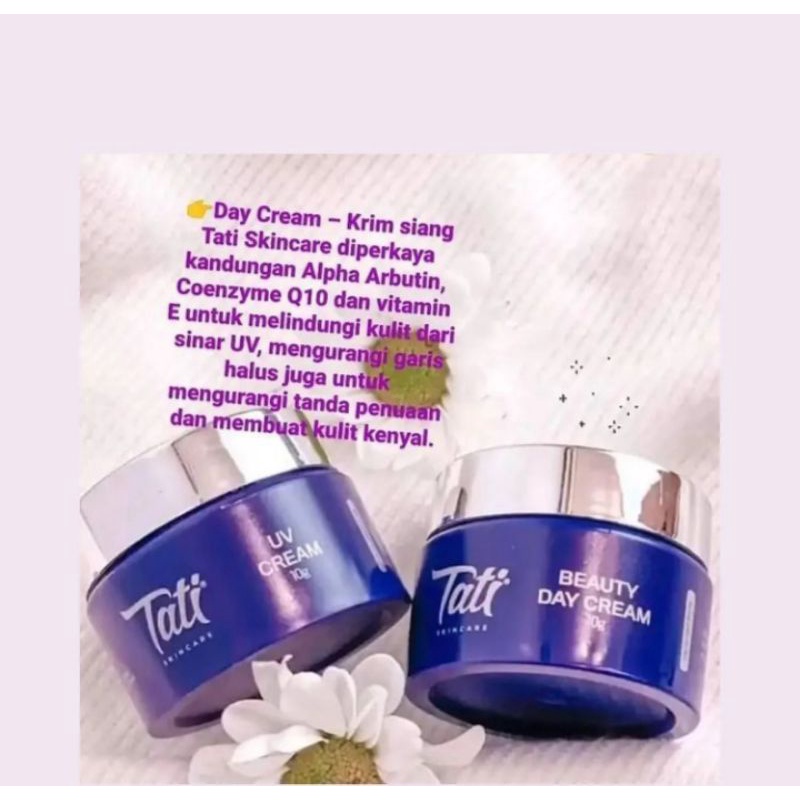 TATI skincare day cream 10 gr. cream original malaysia 100%.Termurah.terlariss!!!