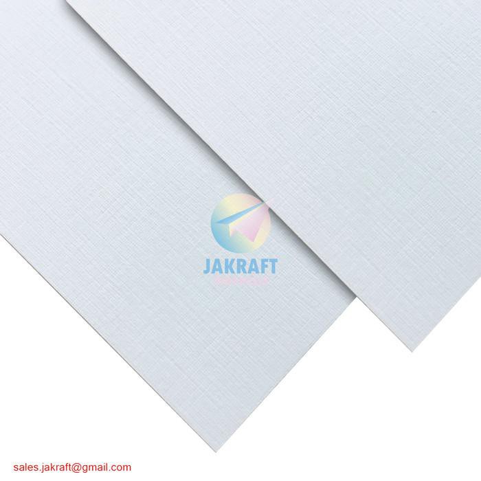 

Kertas / Kertas Hvs Linen Jepang A4 220 Gram Gsm Putih Doff Doft Tebal Cetak