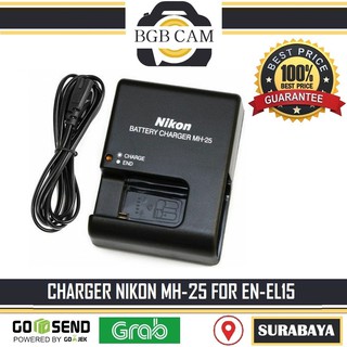 Charger Mh 25 Mh25 Mh 25 En El15 D7000 D7100 D600 D800 D610 D750 Shopee Indonesia