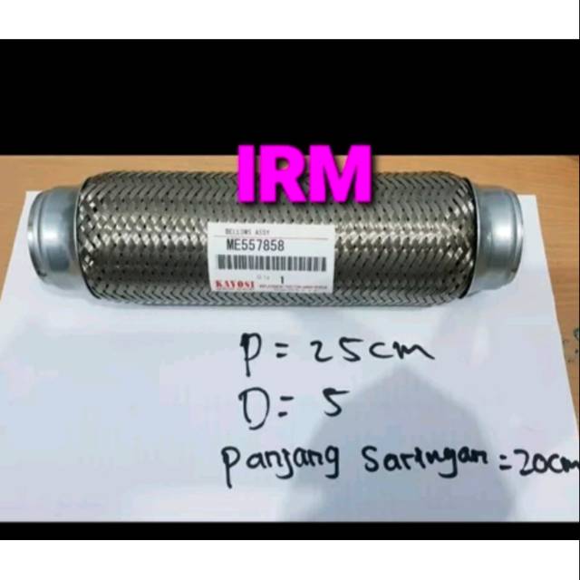 Flexible knalpot canter ps125 Original