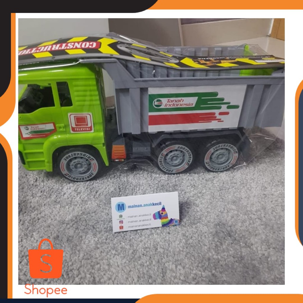 BEST SELLER - GRAB MAINAN MOBIL MOBILAN MINIATUR TRUK PASIR TANAH DAM TRUCK BESAR