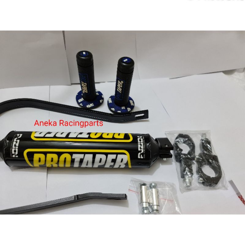 handguard tulang protaper paket palang busa dan handgrip / hen gat tulang universal motor