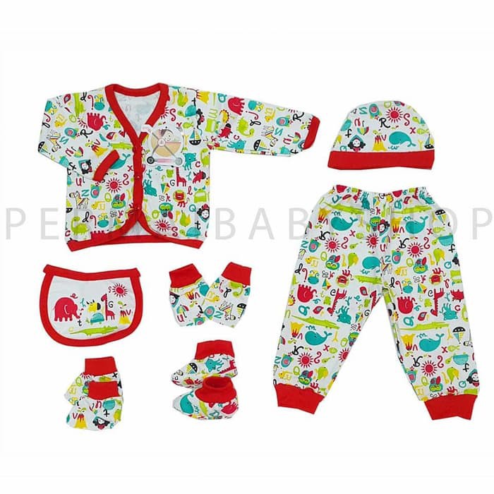 Baju bayi yobel panjang - Setelan set SNI