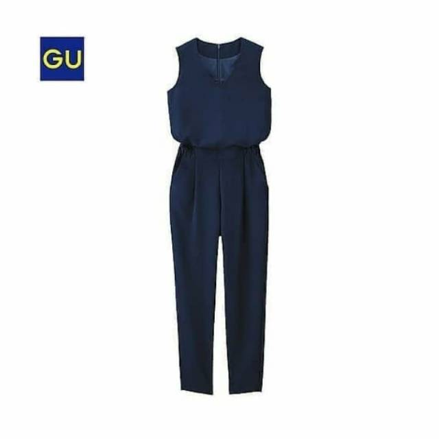 GU by uniqlo jumpsuit - navy