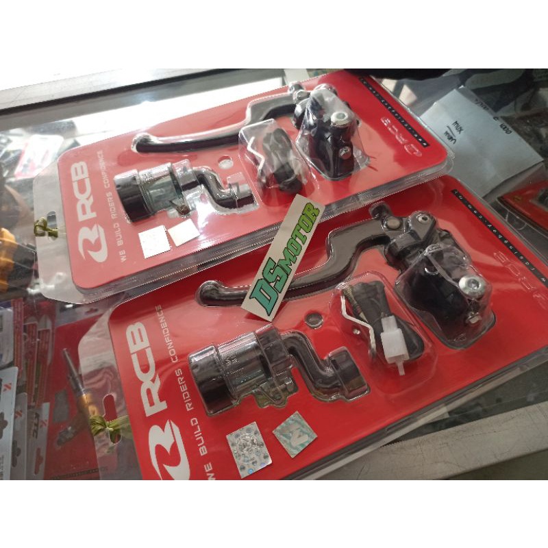 master rem rcb racingboy radial s2 14mm hitam black not brembo kakra vnd s1  adelin axial brake pump