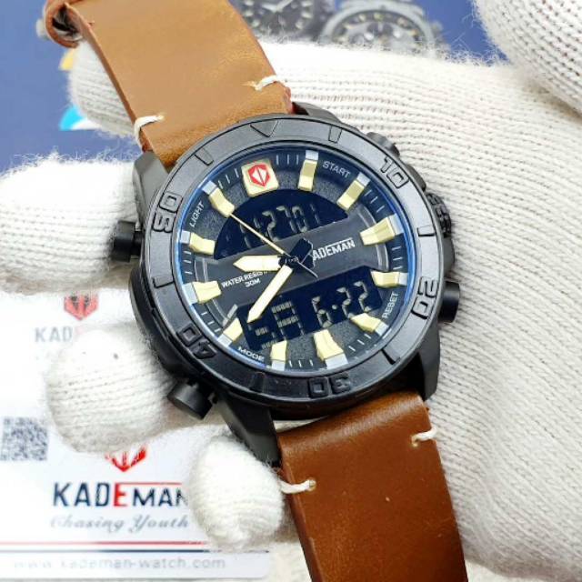 Jam tangan pria kademan double time original