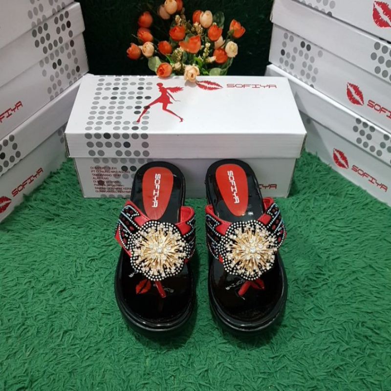 Sofiya Sandal Jepit wedges 2130-6B