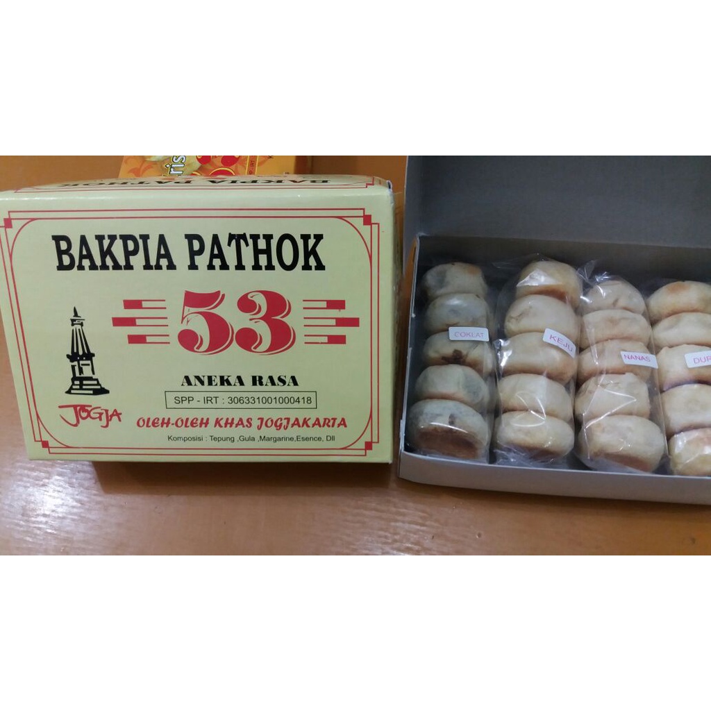 

Bakpia Pathok 53 Aneka Rasa Khas Jogjakarta