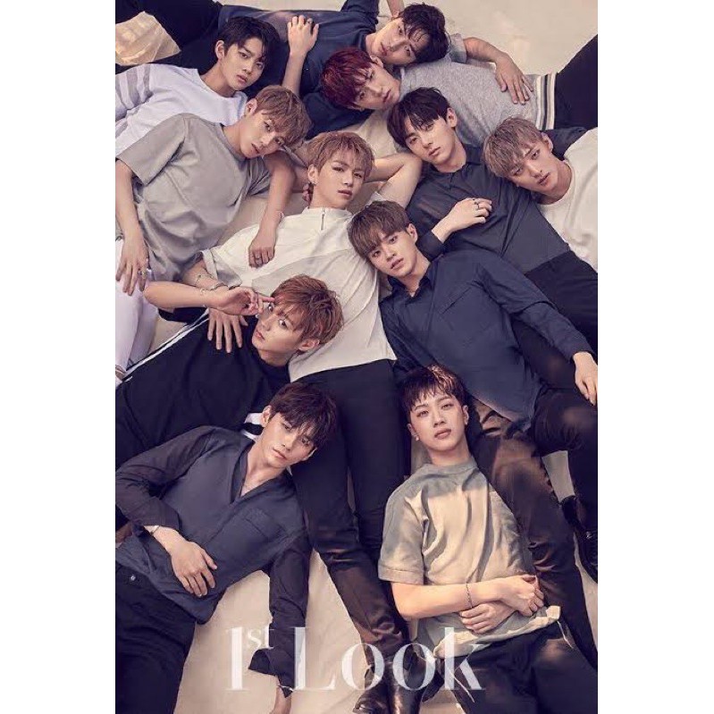 [UNSEALED] WANNA ONE 1st LOOK MAGAZINE (TIDAK ADA DEFECT SAMA SEKALI)