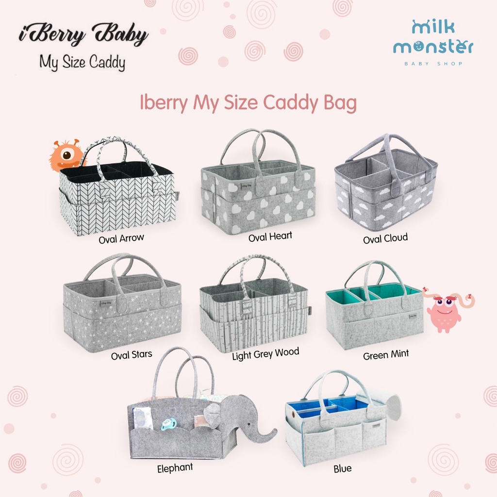 iBerry My Size Multipurpose Caddy Bag / Tas perlengkapan bayi