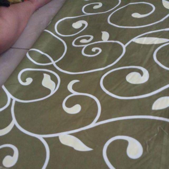 Kain Sprei Disperse Motif Tralis Kangkung Per 0,5m
