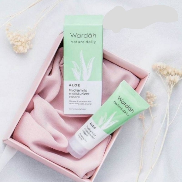 WARDAH Nature Daily Aloe Hydramild Essence Toner Multi Gel Face Wash Moisturizer Cream Serum Hand (VH)