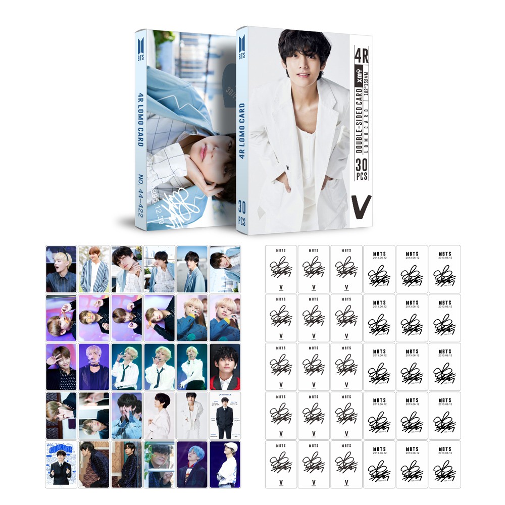 [BS] BISA COD 30pcs 4R Photo Card BTS BT21 KPOP Stray Kids Twice - KP564