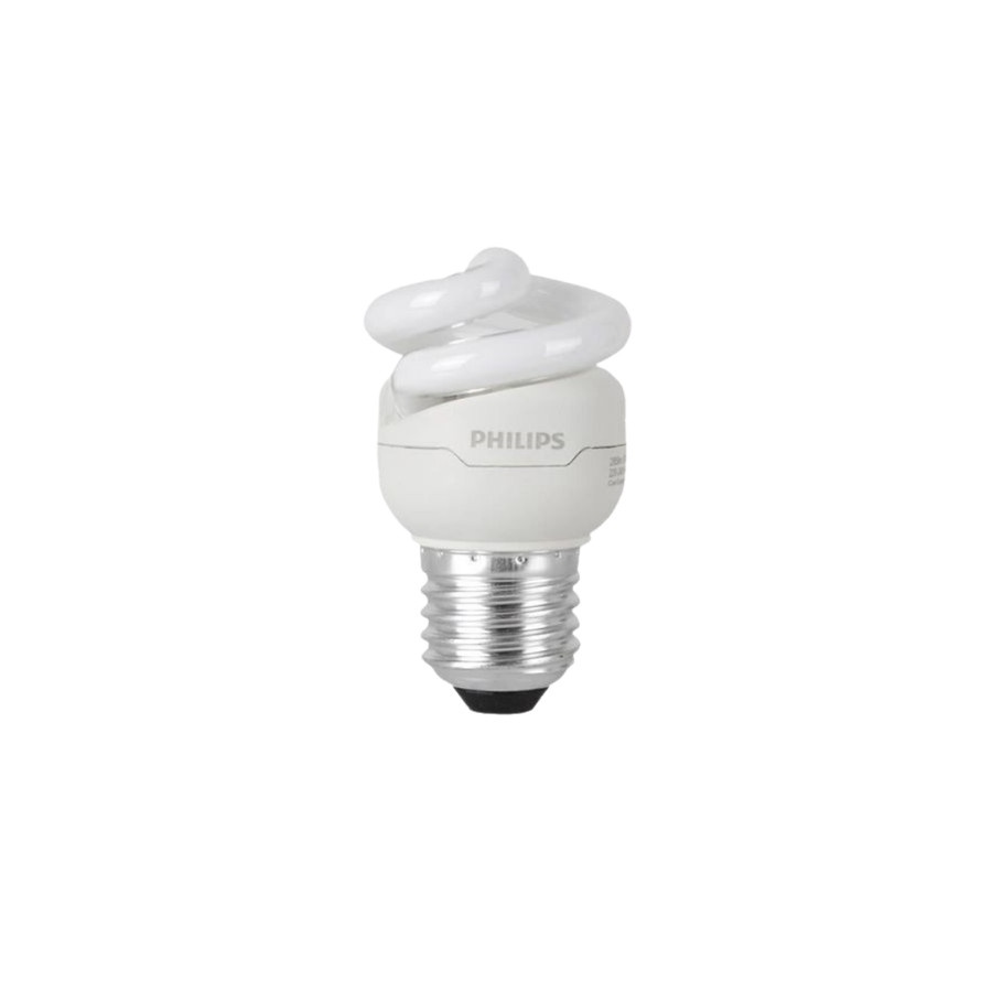 LAMPU PHILIPS TORNADO 5 WATT PUTIH LAMPU PHILIPS 5 WATT LAMPU SPIRAL